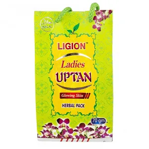 Ligion Ladies Ubtan Glowing Skin Herbal Pack – 70gm